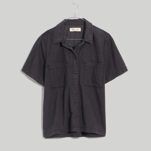 Madewell Charcoal Button Down Shirt
